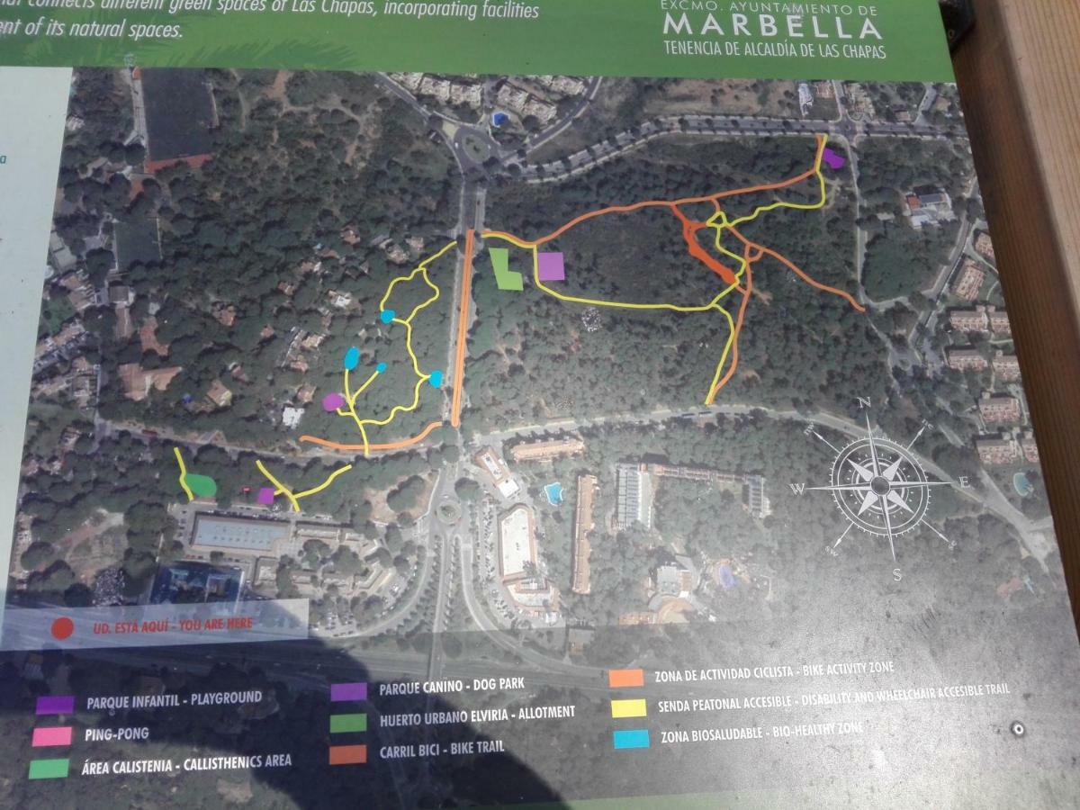 Apartamento En Los Patios De Santa Maria Golf Marbella Eksteriør billede